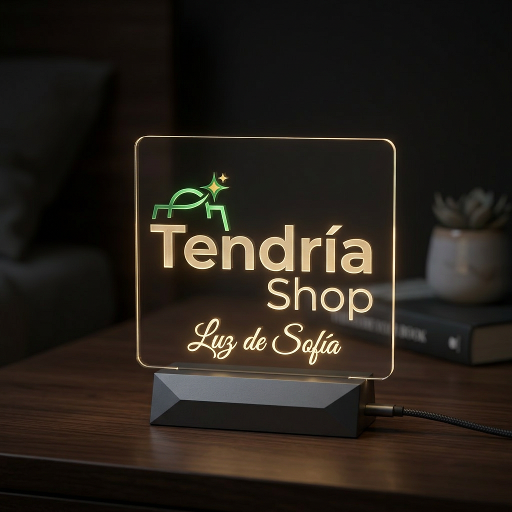 Lámpara LED Personalizada Recuerdo Vivo